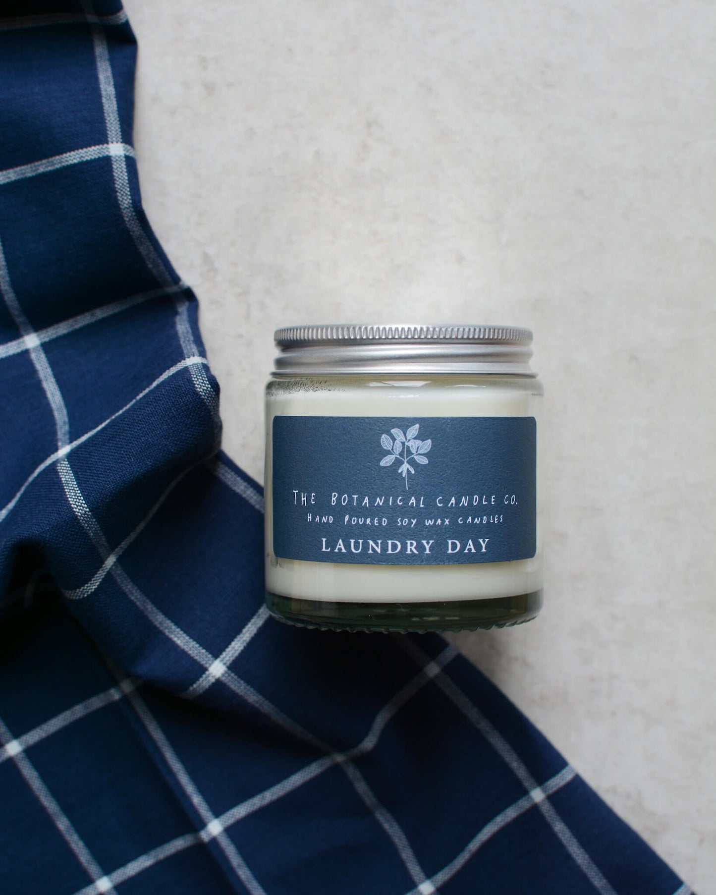 Laundry Day scented candle by The Botanical Candle Co.