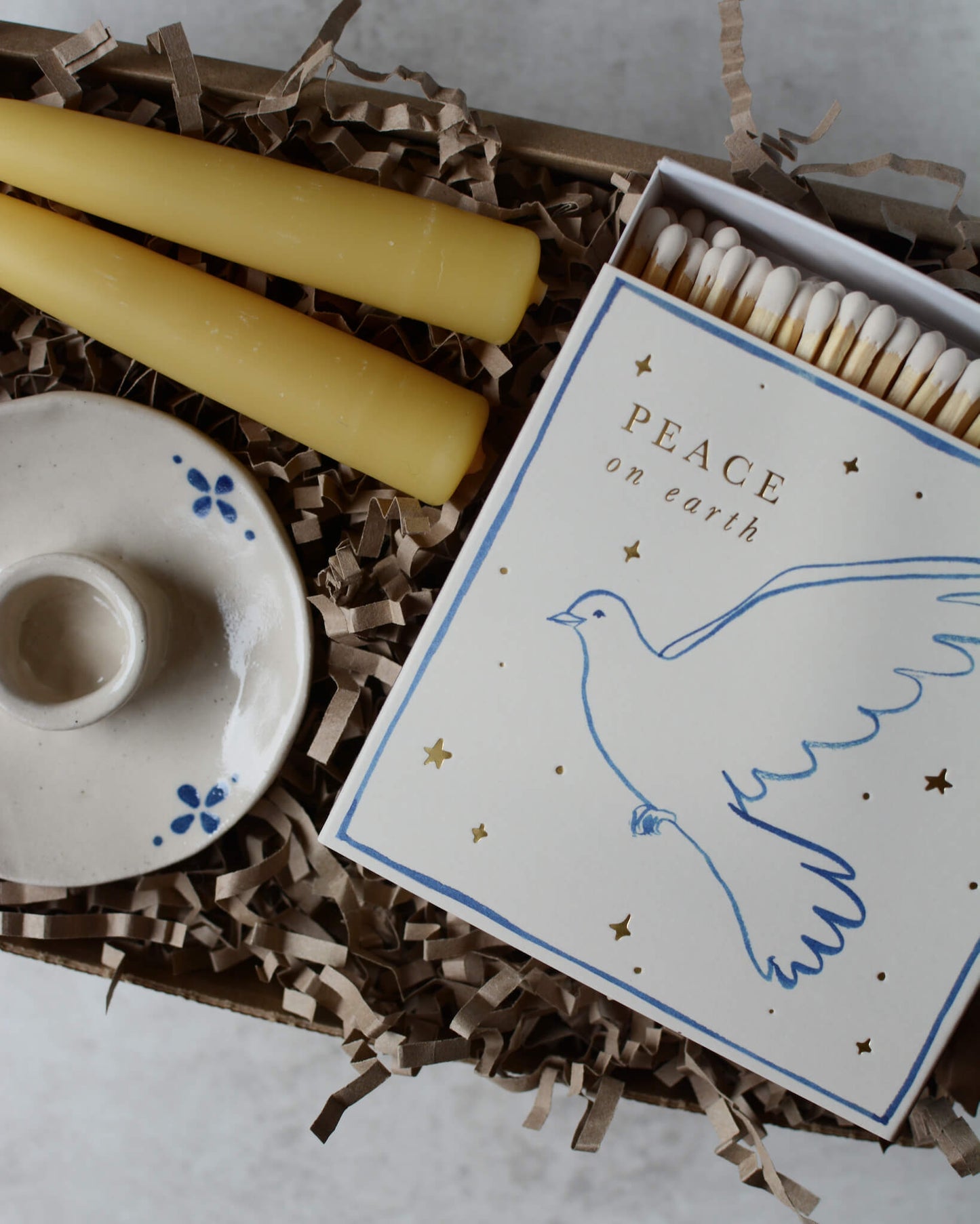 Peace on Earth Candle Gift Box