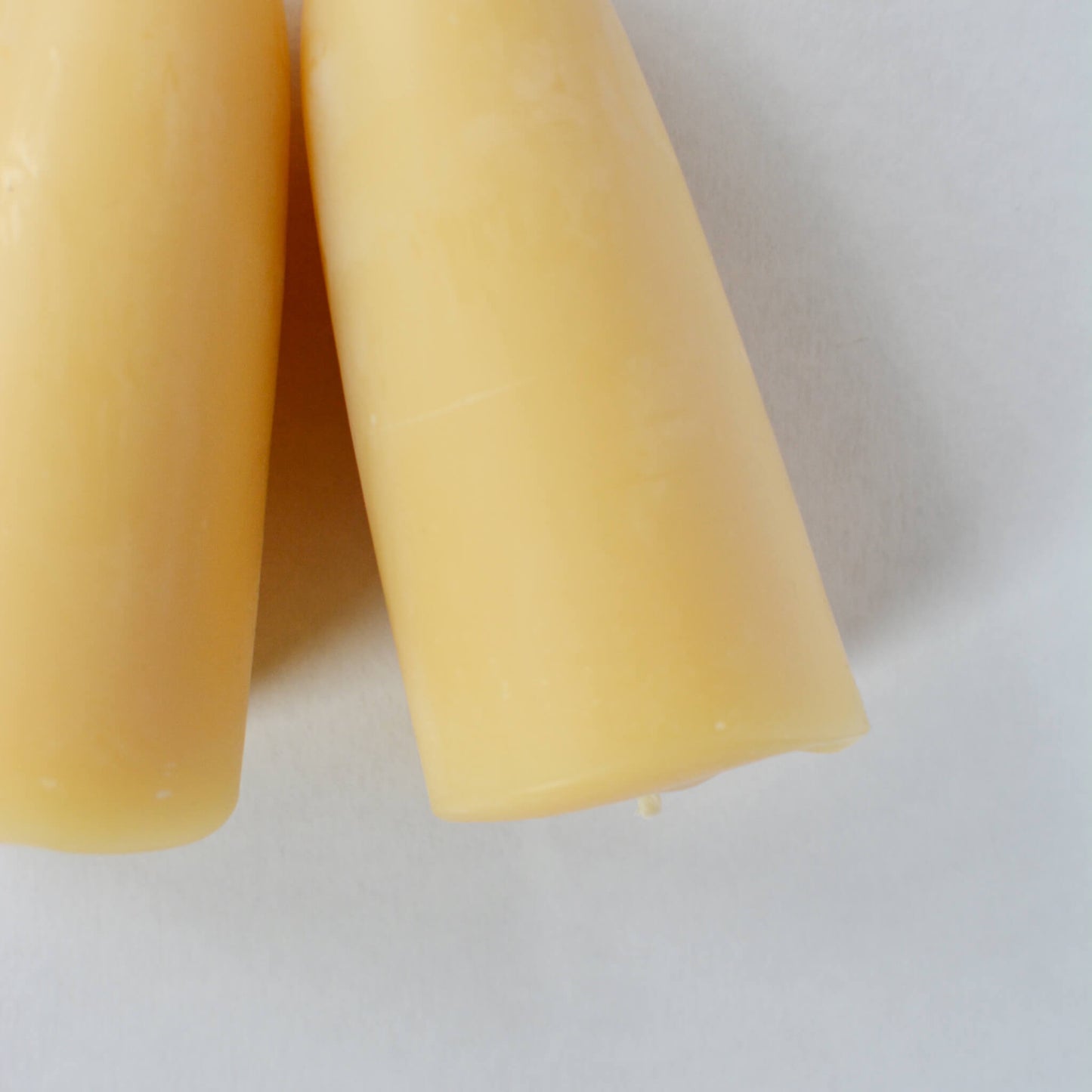 SECONDS SALE - British Beeswax Candles Stubby