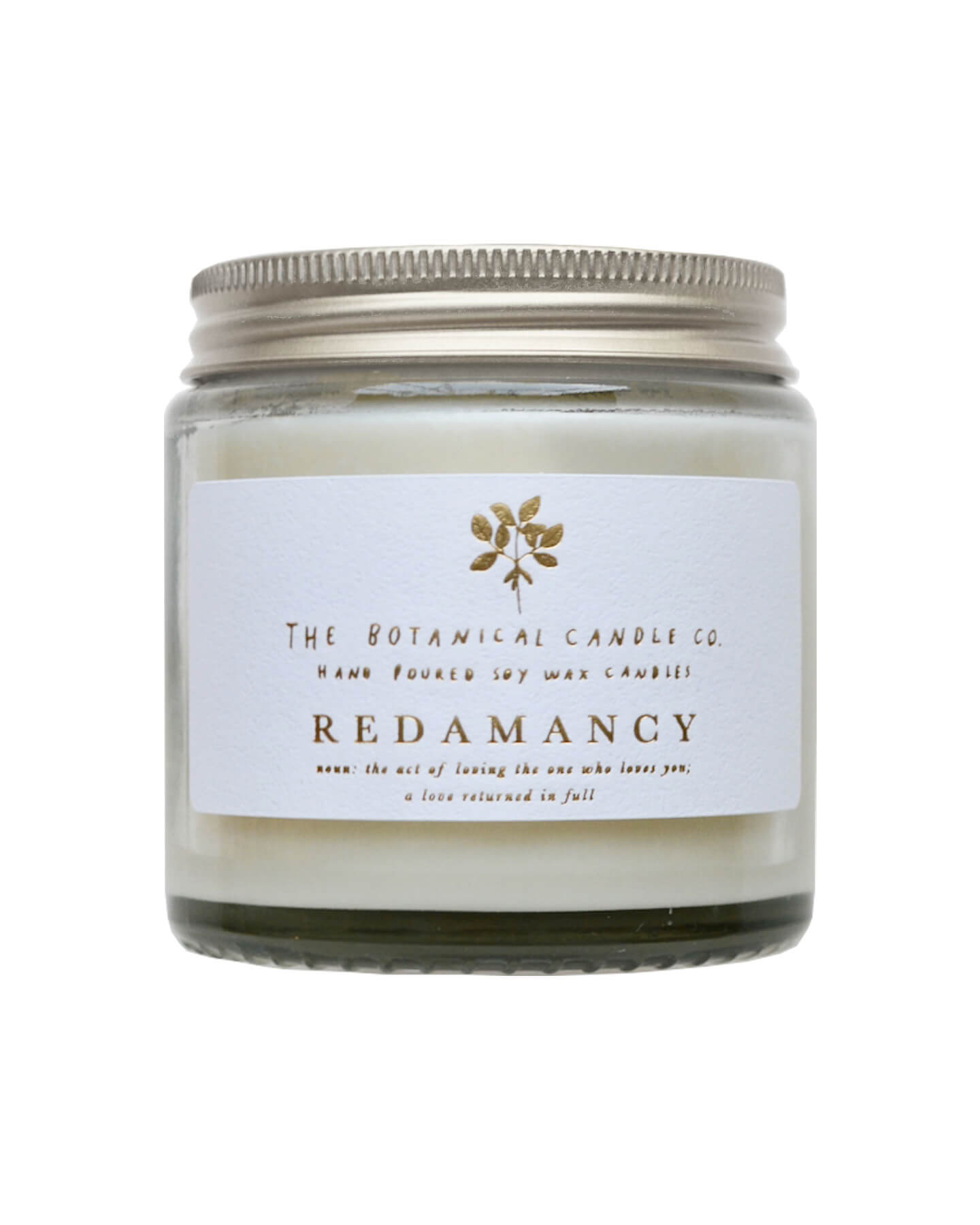 Redamancy scented candle by The Botanical Candle Co.