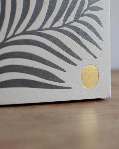 Letterpress Matches White Fern